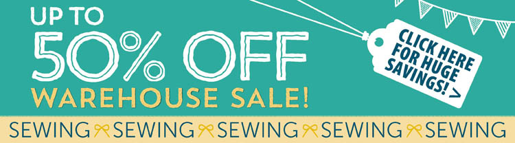 Sewing and Quilting Sale