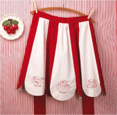 Redwork Apron Sewing Pattern Download