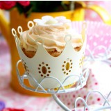 Cupcake Wrapping Crown- Cream