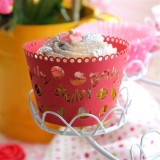 Cupcake Wrapping Baby 1- Red