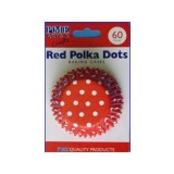 Cupcake Cases - Red Polka Dot