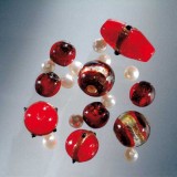 Glass Beads Mix Set  - Karneol