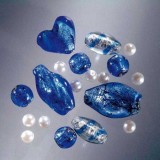 Glass Beads Mix Set  - Aqua