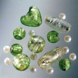 Glass Beads Mix Set  - Springtime