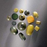 Wooden Mix Beads - Green