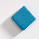 Square Wooden Beads Blue - 2 Pieces 