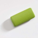 Oblong Wooden Beads Green - 2 Pieces