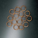 Old Gold Jump Rings - 6mm