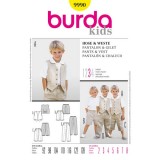 B9990 - Burda Style, Kids Trousers & Waistcoat