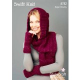 Stylecraft Swift Knit Scarf and Gloves Pattern