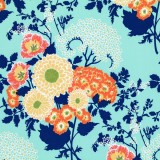 Joel Dewberry - Botanique-Bold Bouquet-Deep Water