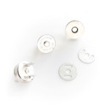 Magnetic Snaps Silver ( 2 pack)