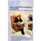 Craftlite Floor Standing 24w Fluorescent Floor Lamp