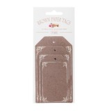 Tilda Sweet Christmas Paper Tags Brown