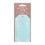 Tilda Corner Shop Paper Tags - Teal