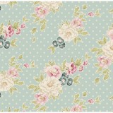 Tilda Spring Lake Fabric - Cybill Powder Blue