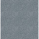 Tilda Painting Flowers Fabric - Paint Dots Blue