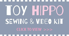 Toy Hippo Sewing & Video Kit