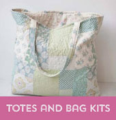 Totes and Bags Quilt Kits Button